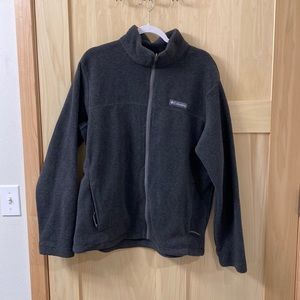 Mens Large GrayColumbia Fleece